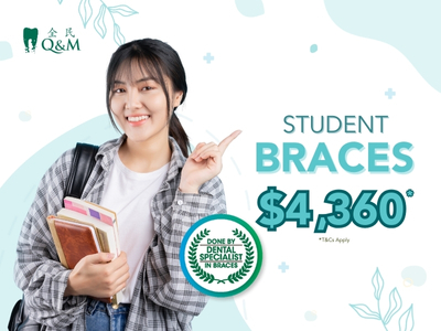 Student or NSF Metal Braces $3,888